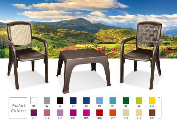 میز صندلی پلاستیکی