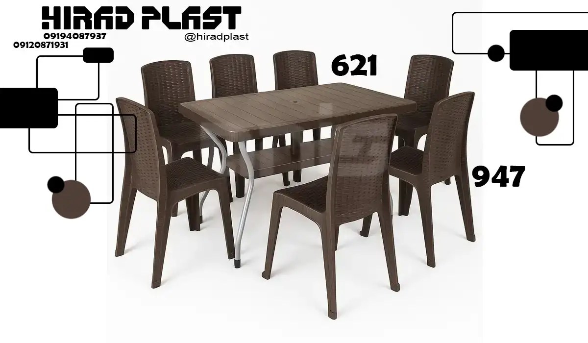 قیمت میز و صندلی پلاستیکی