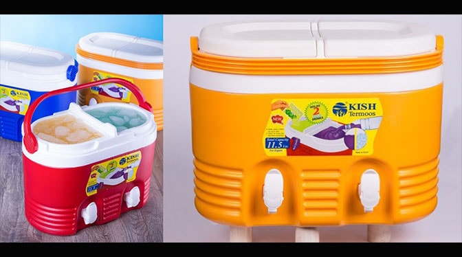 صادرات کلمن آب پلاستیکی