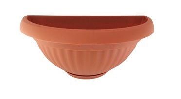 گلدان پلاستیکی دیواری گل سرخ