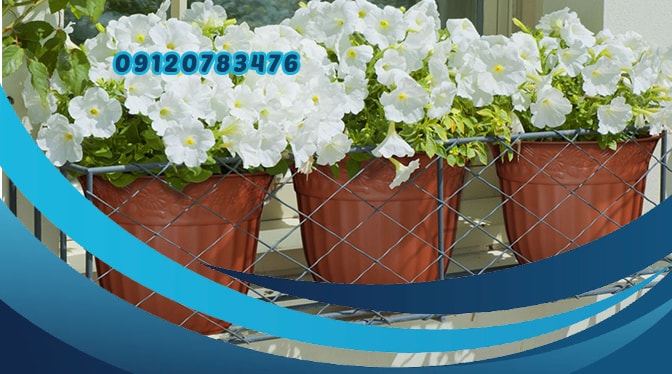 خرید عمده گلدان پلاستیکی بزرگ