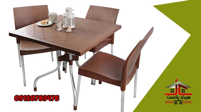 میز صندلی پلاستیکی