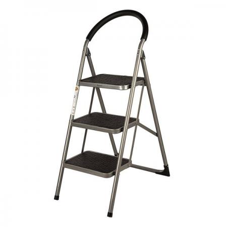 عرضه کننده چهارپایه پلاستیکی کوتاه سه پله 