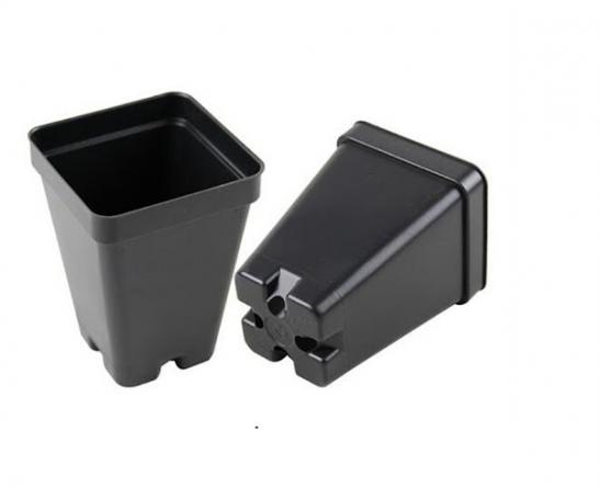 تنوع رنگ گلدان پلاستیکی سیاه