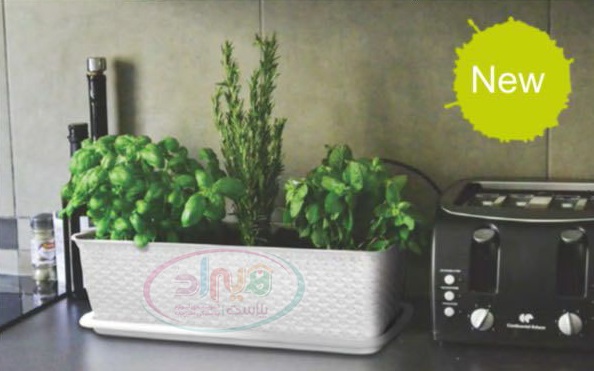 گلدان پلاستیکی مستطیلی