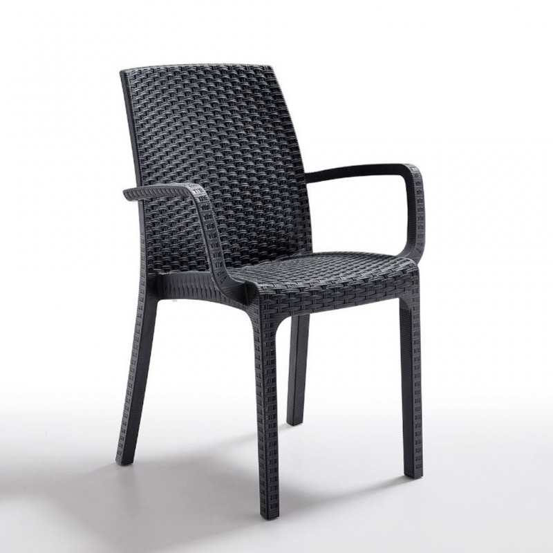 صندلی پلاستیکی دسته دار