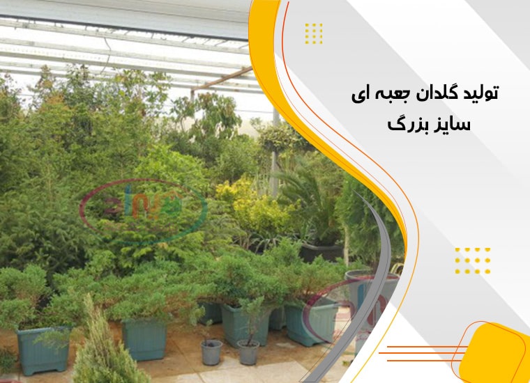 فروش عمده گلدان پلاستیکی گلخانه