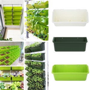 گلدان پلاستیکی دیوارکوب