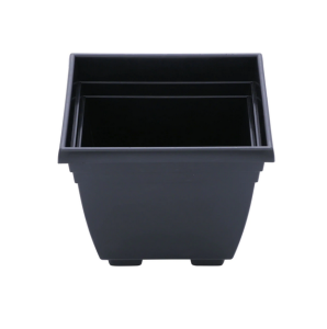 گلدان پلاستیکی رنگی بزرگ