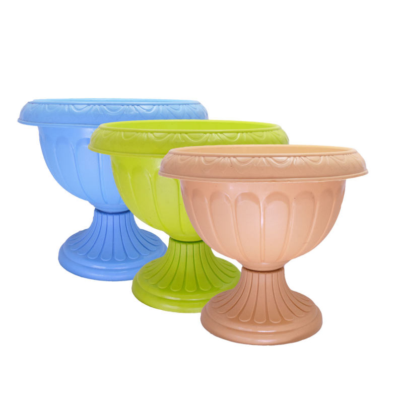 گلدان پلاستیکی پایه دار