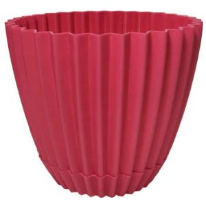 گلدان پلاستیکی شیاردار