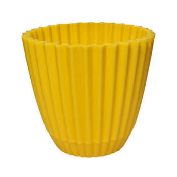 گلدان پلاستیکی شیاردار