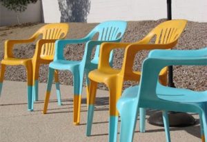 خرید صندلی پلاستیکی باغی