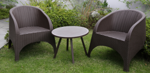 بررسی ابعاد مختلف میز صندلی پلاستیکی طرح حصیری