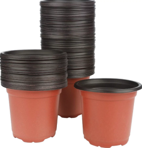 گلدان پلاستیکی بزرگ برای درختچه