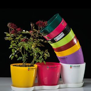 انواع گلدان پلاستیکی بزرگ