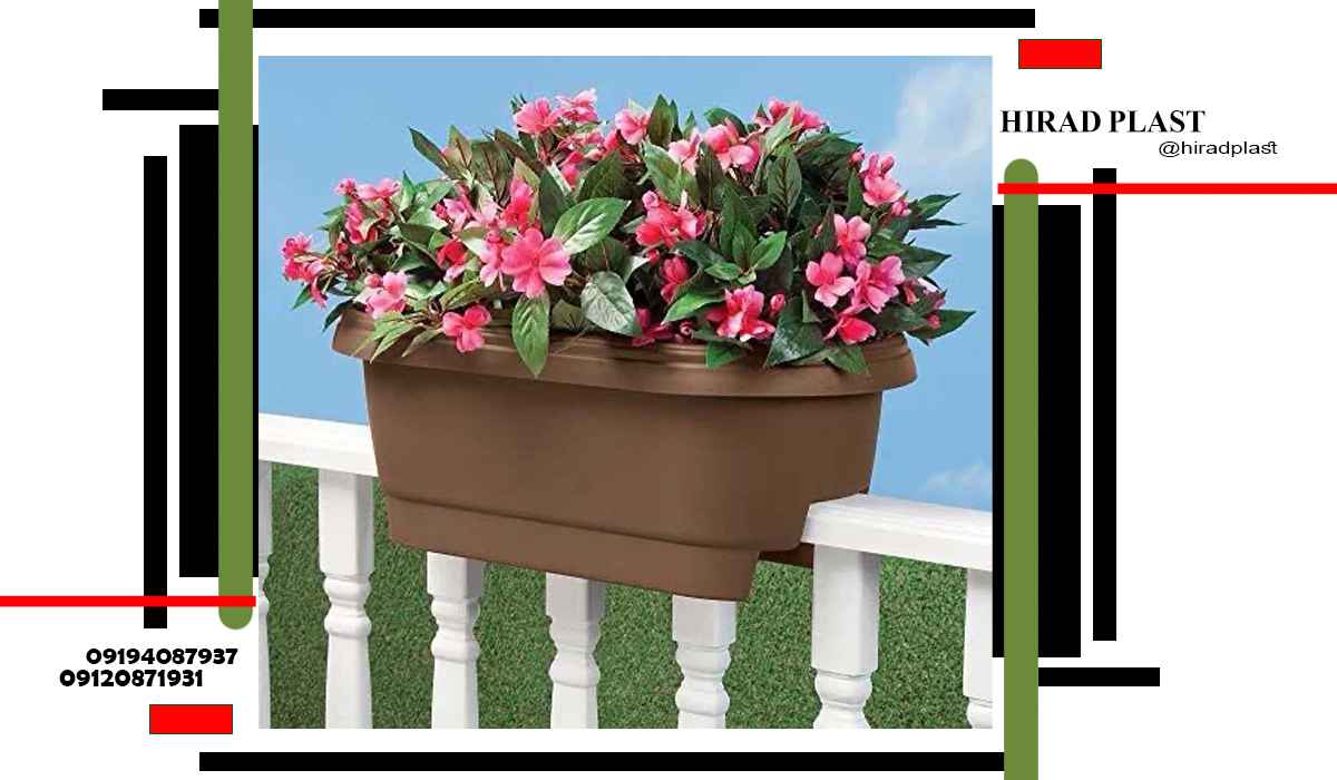 گلدان پلاستیکی عمده