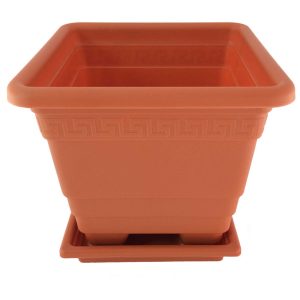 کارخانه تولید گلدان پلاستیکی مربعی بزرگ