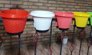 آشنایی با انواع گلدان پلاستیکی