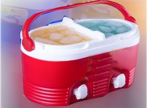 کلمن پلاستیکی کوچک دوقلو ده لیتری