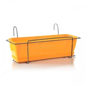 فروش گلدان پلاستیکی مشکی