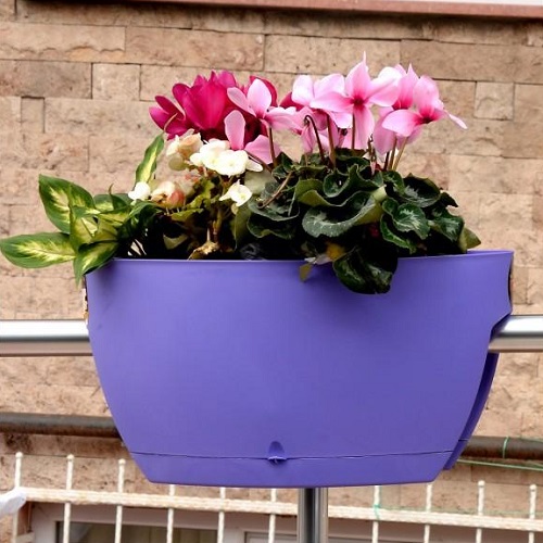 گلدان نرده ای پلاستیکی