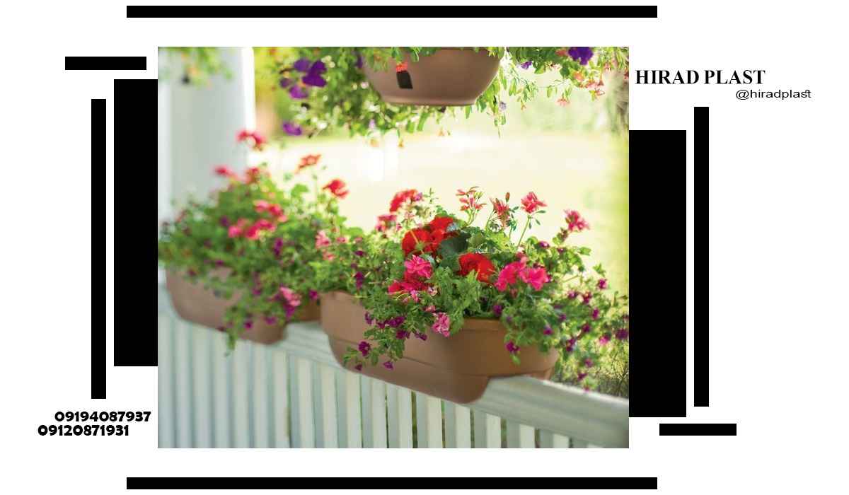 گلدان پلاستیکی