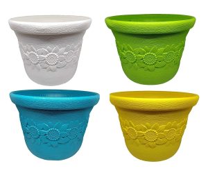 نمایندگی فروش گلدانهای پلاستیکی رنگی کوچک