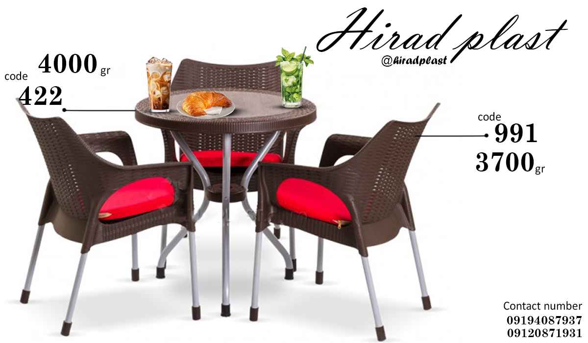 میز و صندلی رستورانی