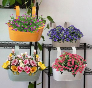 گلدان های پلاستیکی نرده ای گلخانه ای