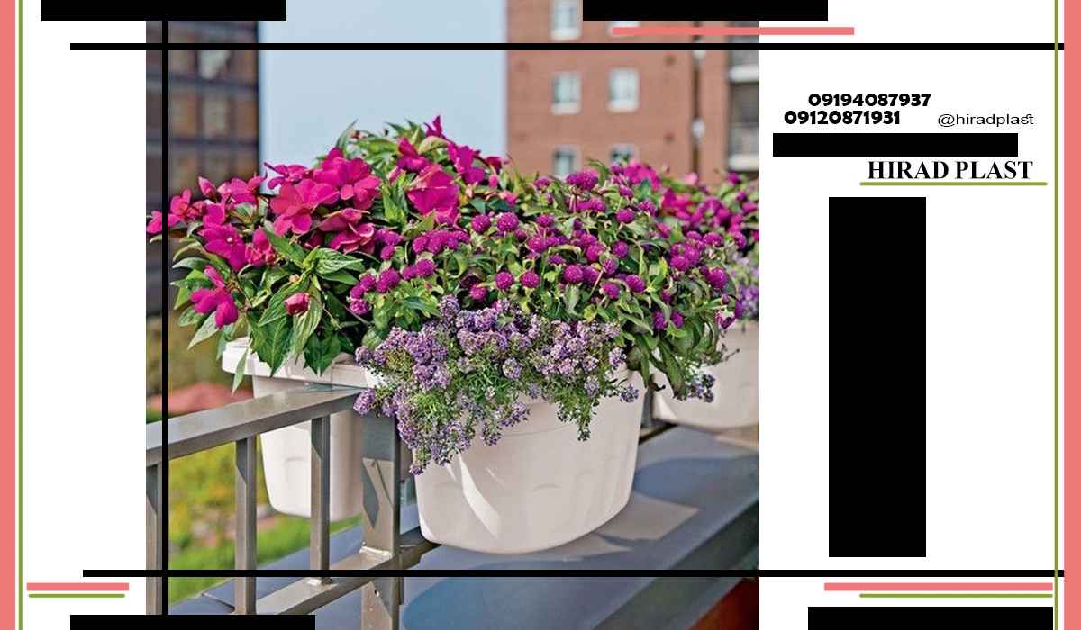گلدان پلاستیکی ارزان