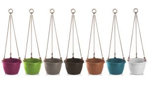 قیمت گلدان پلاستیکی رنگی آویزی