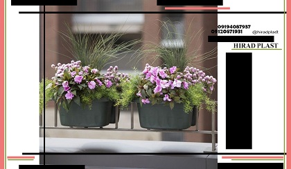 گلدان پلاستیکی