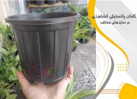 قیمت گلدان سطلی