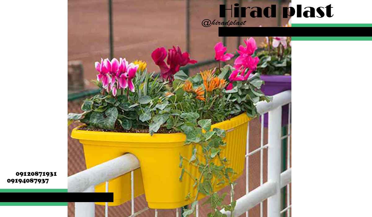 خرید گلدان پلاستیکی ارزان