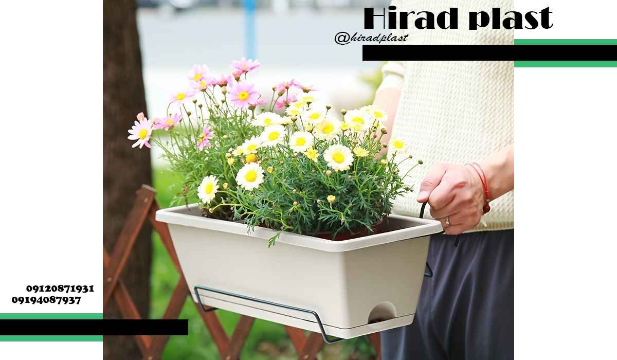 گلدان مستطیلی