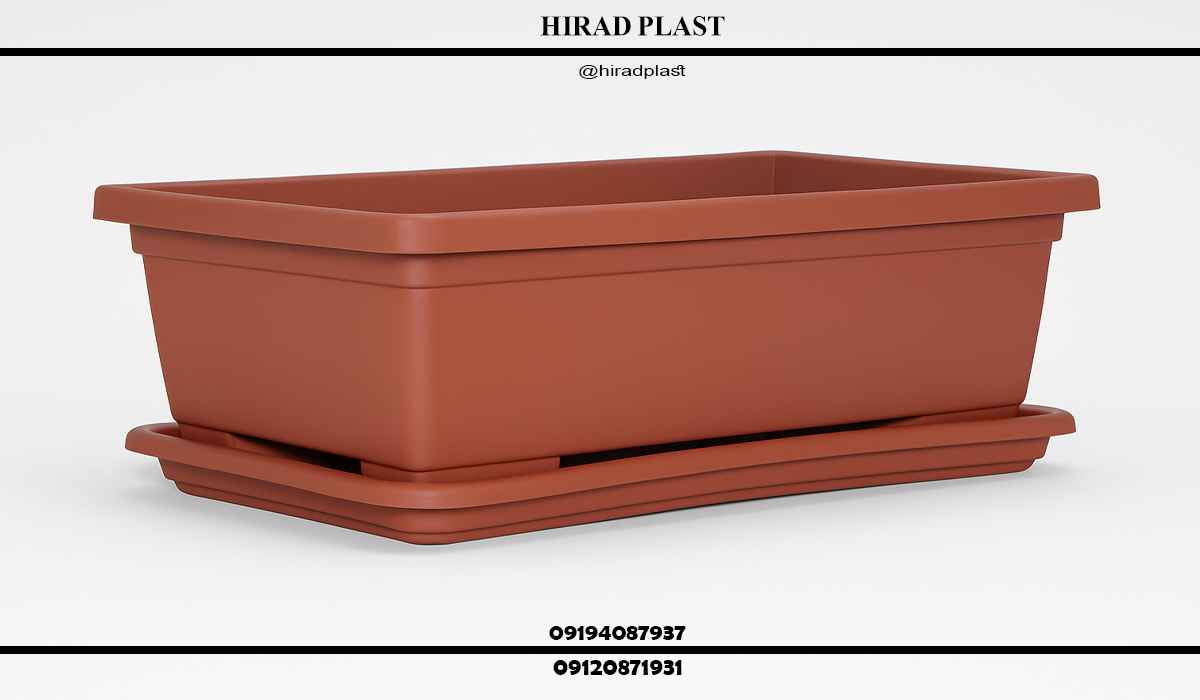 گلدان مستطیل