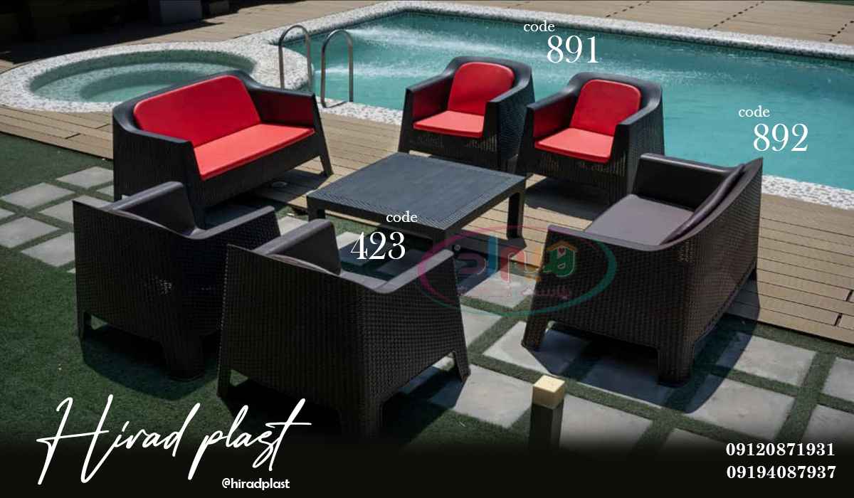 میز و صندلی ضد اب