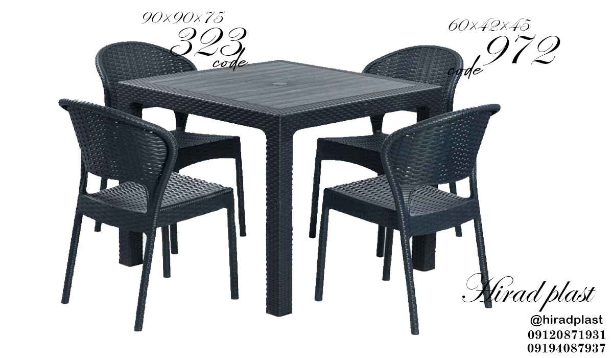میز و صندلی پلاستیکی عمده