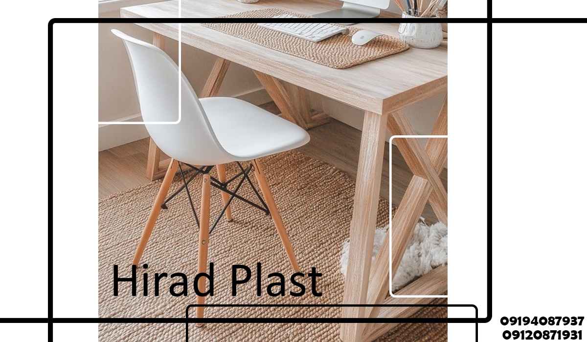 صندلی پایه چوبی