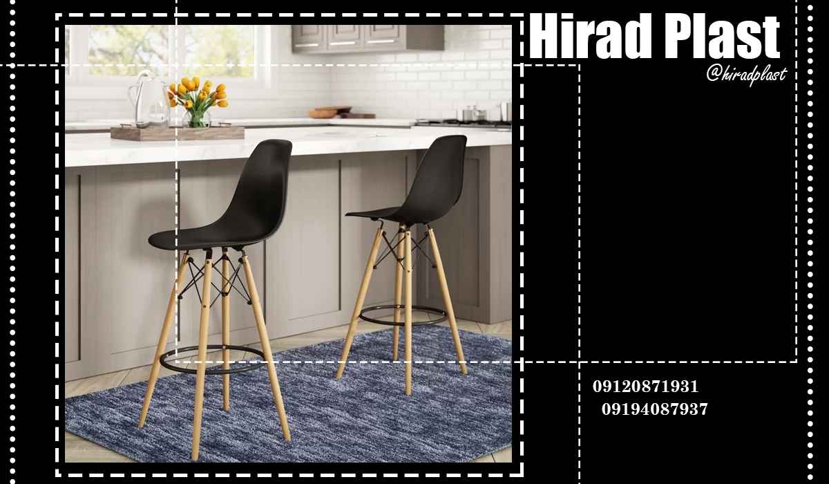 میز و صندلی پایه چوبی