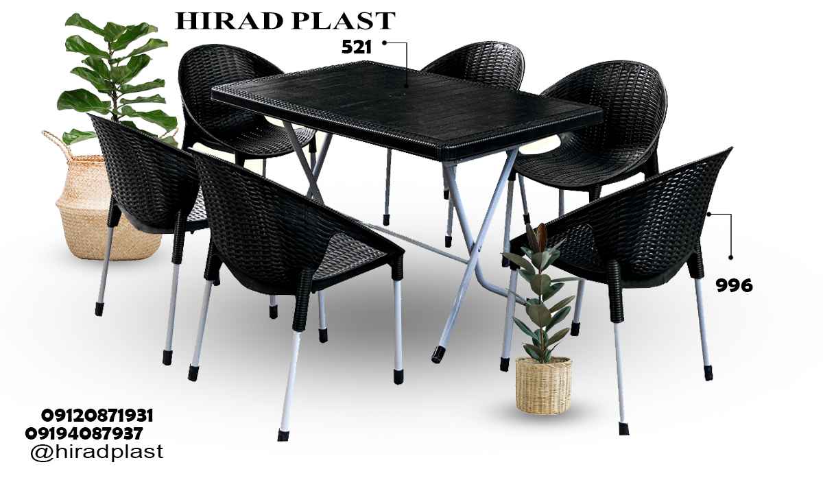 میز و صندلی 6 نفره