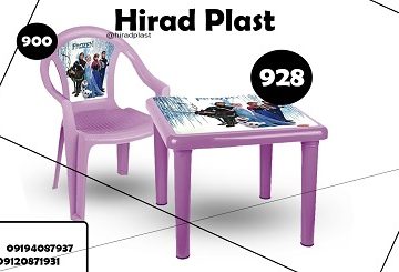 میز و صندلی پلاستیکی