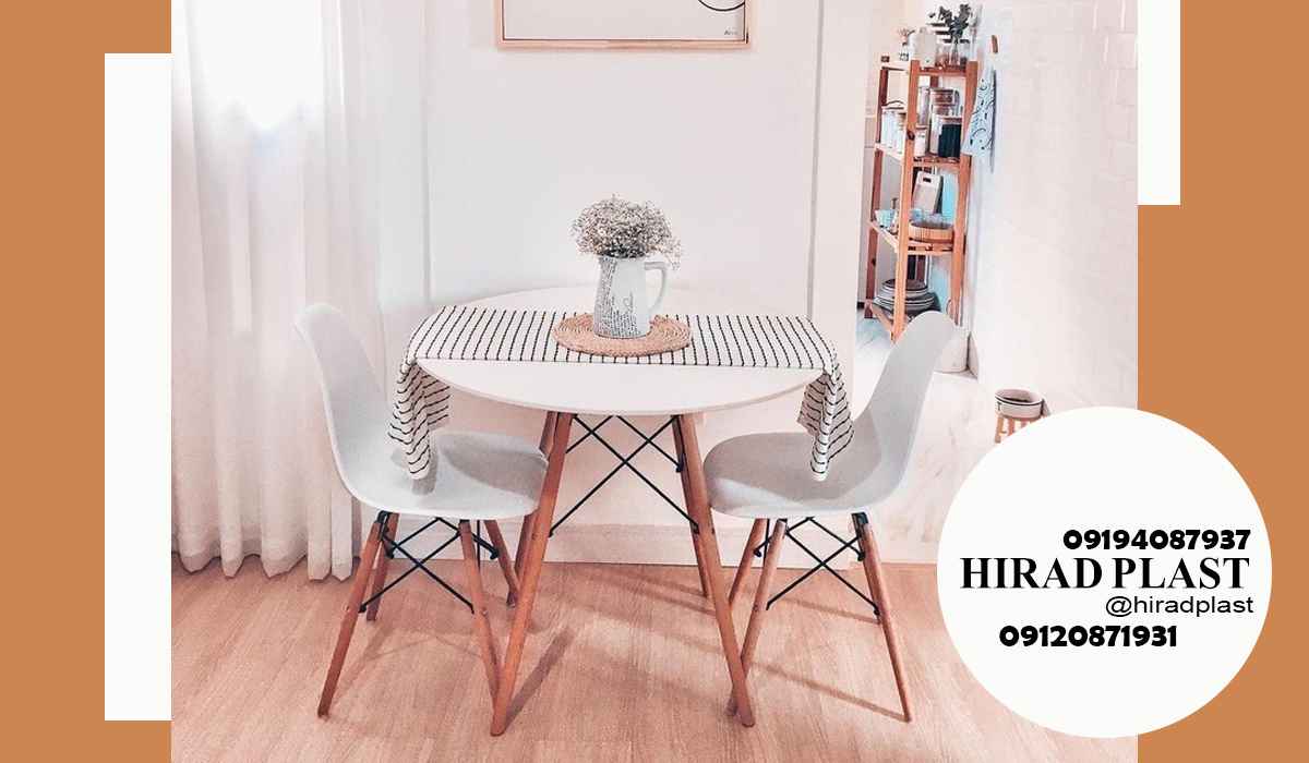 میز و صندلی پلاستیکی ایفل
