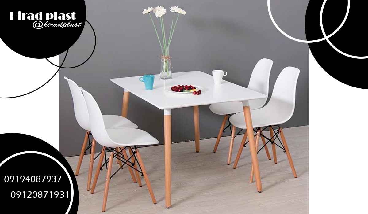 میز و صندلی پلاستیکی باغی