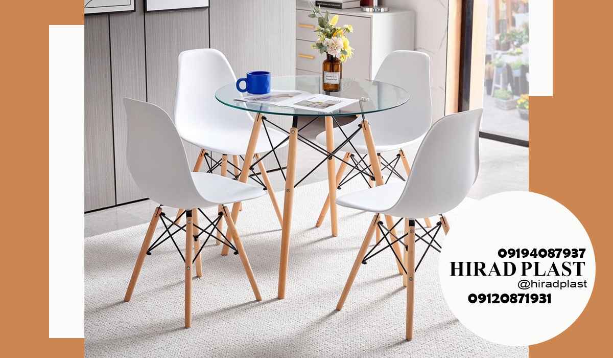 میز و صندلی پلاستیکی رستورانی
