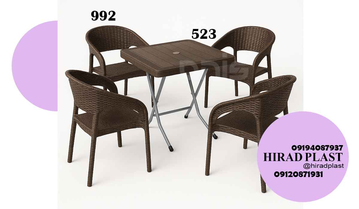 میز و صندلی پلاستیکی عمده