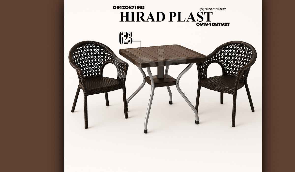 میز و صندلی حصیری