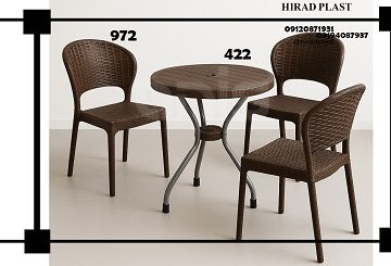 میز و صندلی پلاستیکی