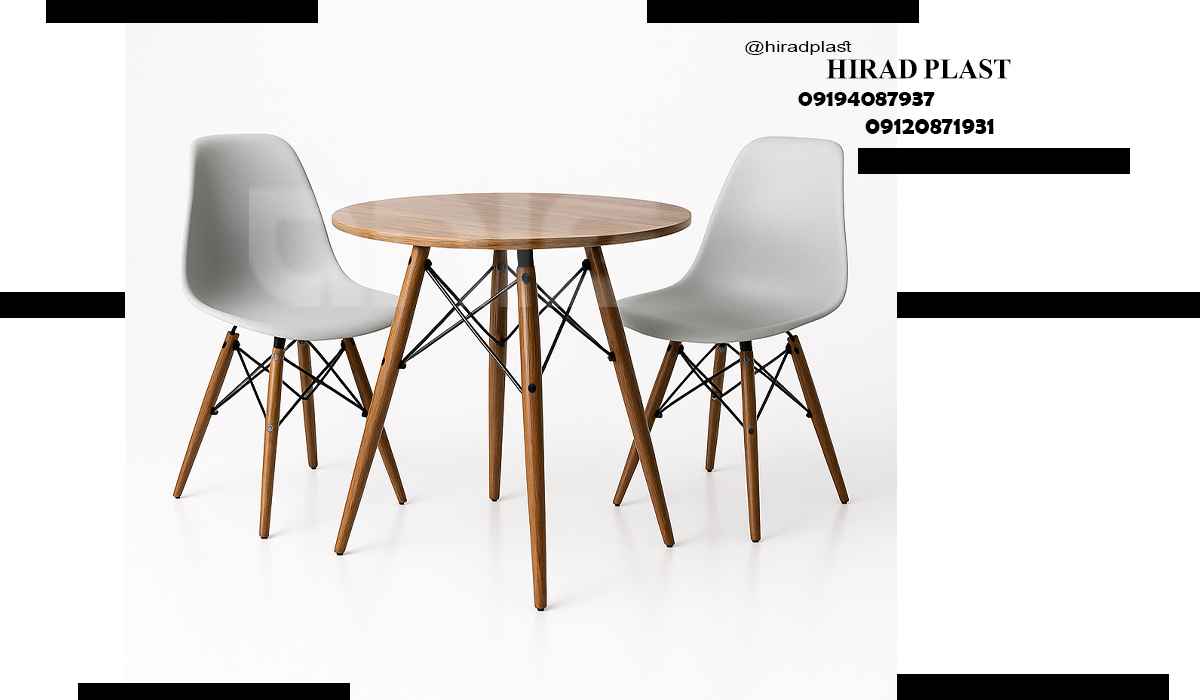 میز و صندلی پلاستیکی ایفل
